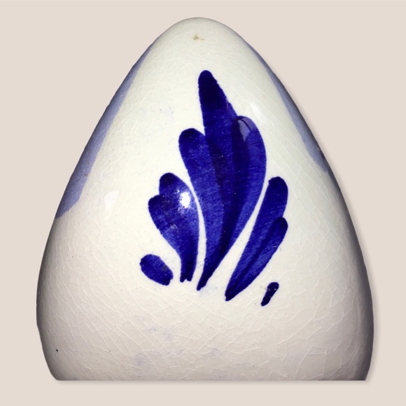 Vintage 245 Delfts Blue & White Hand Painted Holland Mini Dutch Shoes - Picture 6 of 6